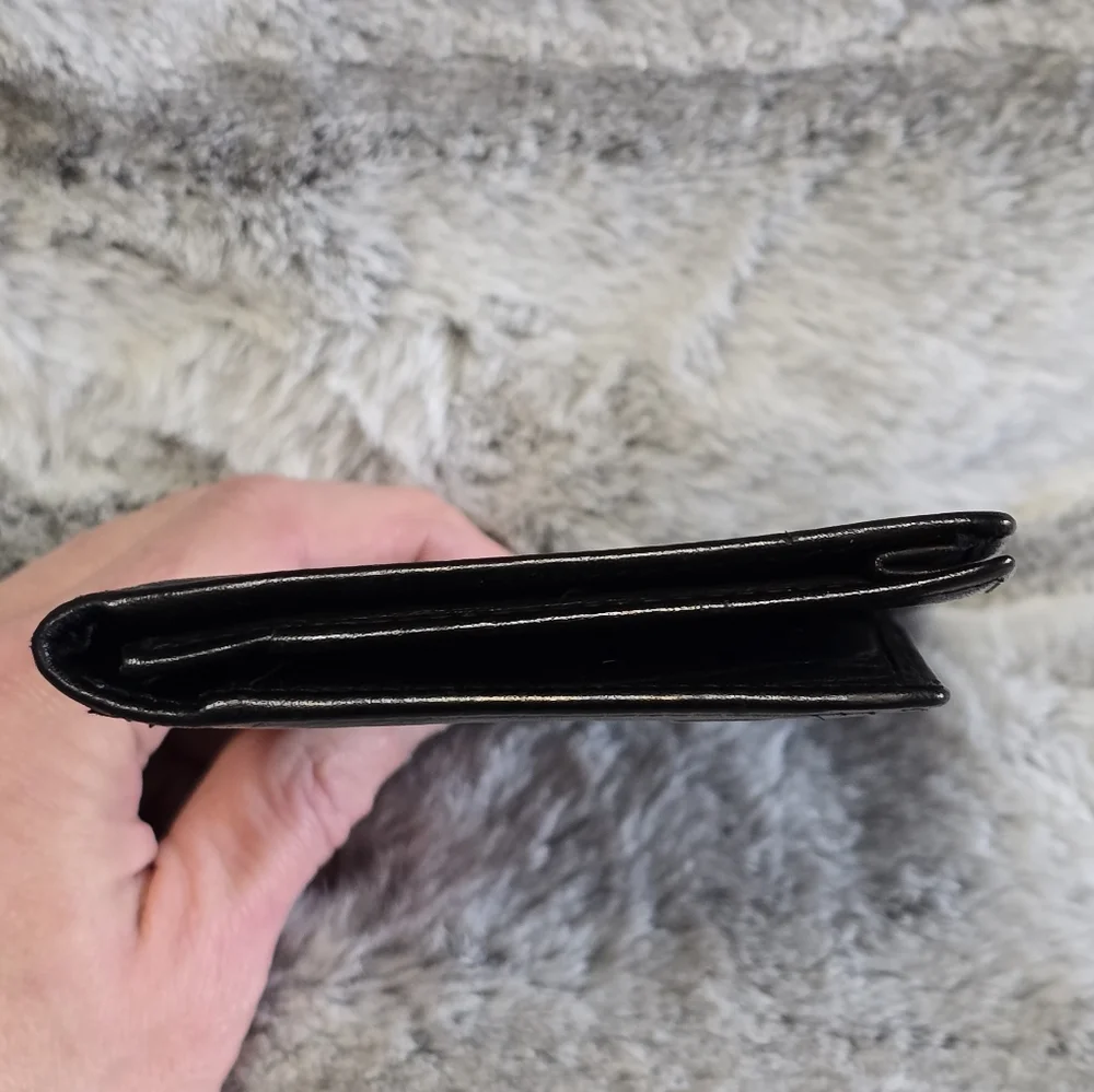Dunhill Coat Black‎ Leather Wallet